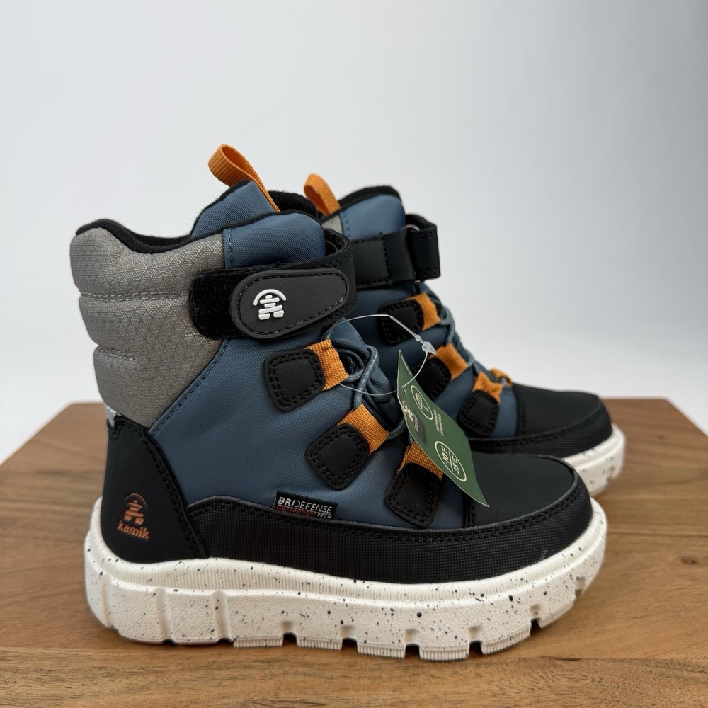 New Kids Kamik‎ Seeker Stormy Weather Waterproof Snow Winter Boots Size 11 C